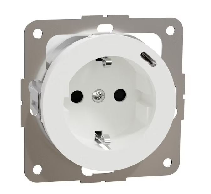 Pistorasia ELKO One 1 - PR KL IP20 USB - C PD 20W Valkoinen - KarelianStore