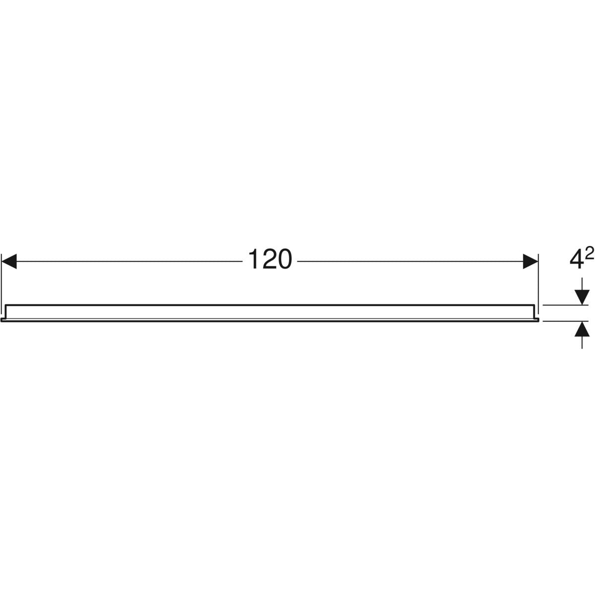 Tasopeili Geberit Option Basic 1200x650 mm - KarelianStore