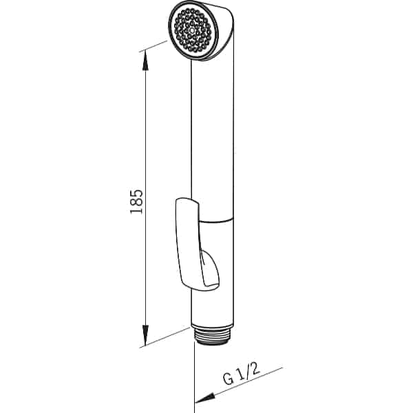 Käsisuihku Oras Optima Bidetta 272050 - KarelianStore