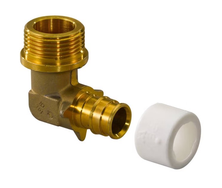 Kulmaliitin Uponor QE UK 18x3/4 EM - KarelianStore