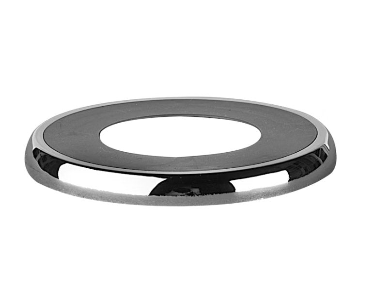 Peitelevy Faluplast 1-osainen Pyöreä 36-46mm Kromi - KarelianStore