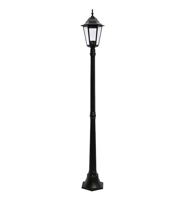 Pihapiirivalaisin Airam Kartano Pole IP44 E27 Musta - KarelianStore