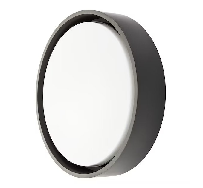 Seinävalaisin SG Frame Round 4000K 7W Harmaa - KarelianStore