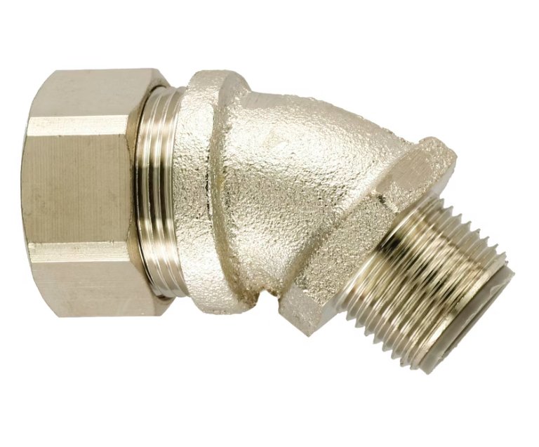 Suojaletkuliitin Flexicon Metalli HF LTP16-M20-C45 - KarelianStore