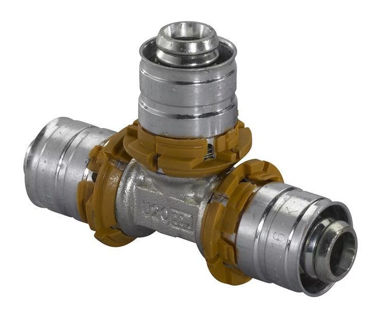 T-haaraliitin Uponor Kompo 40x32x40 DR - KarelianStore