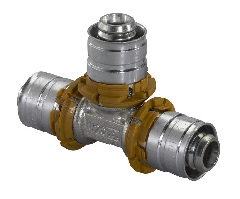 T-haaraliitin Uponor Kompo 50x20x50 DR - KarelianStore
