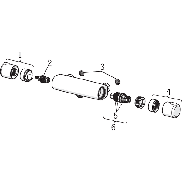 Termostaattihana Oras 7461 Nova 3/4 - KarelianStore