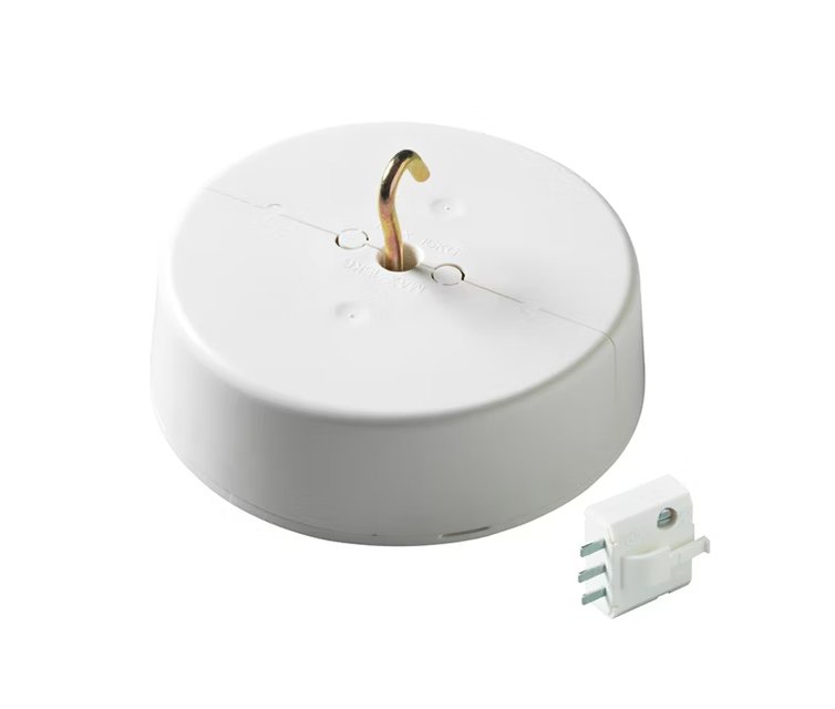 Valaisinpistorasia ABB Impressivo DCL Ripustuskansi Pinta 4kpl - KarelianStore