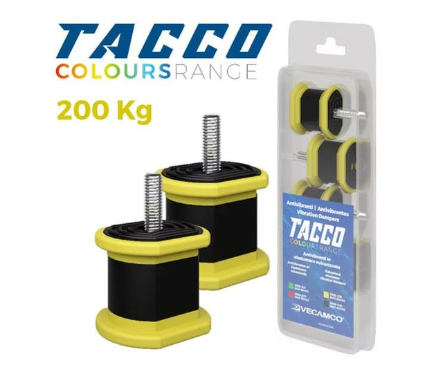 Jousivärinänvaimennin Vecamco Tacco 200 kg - KarelianStore