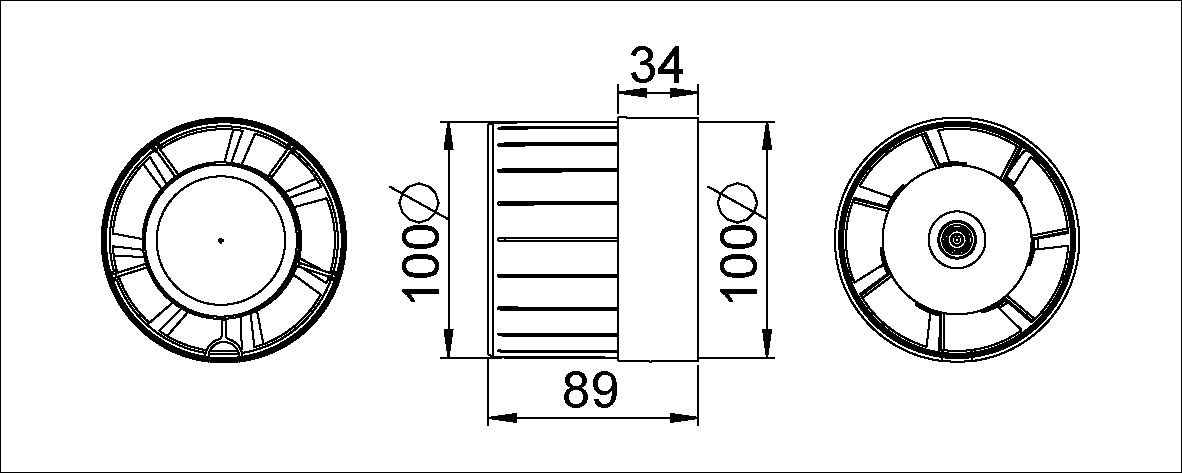 Kanavapuhallin Opal WKA100 - KarelianStore