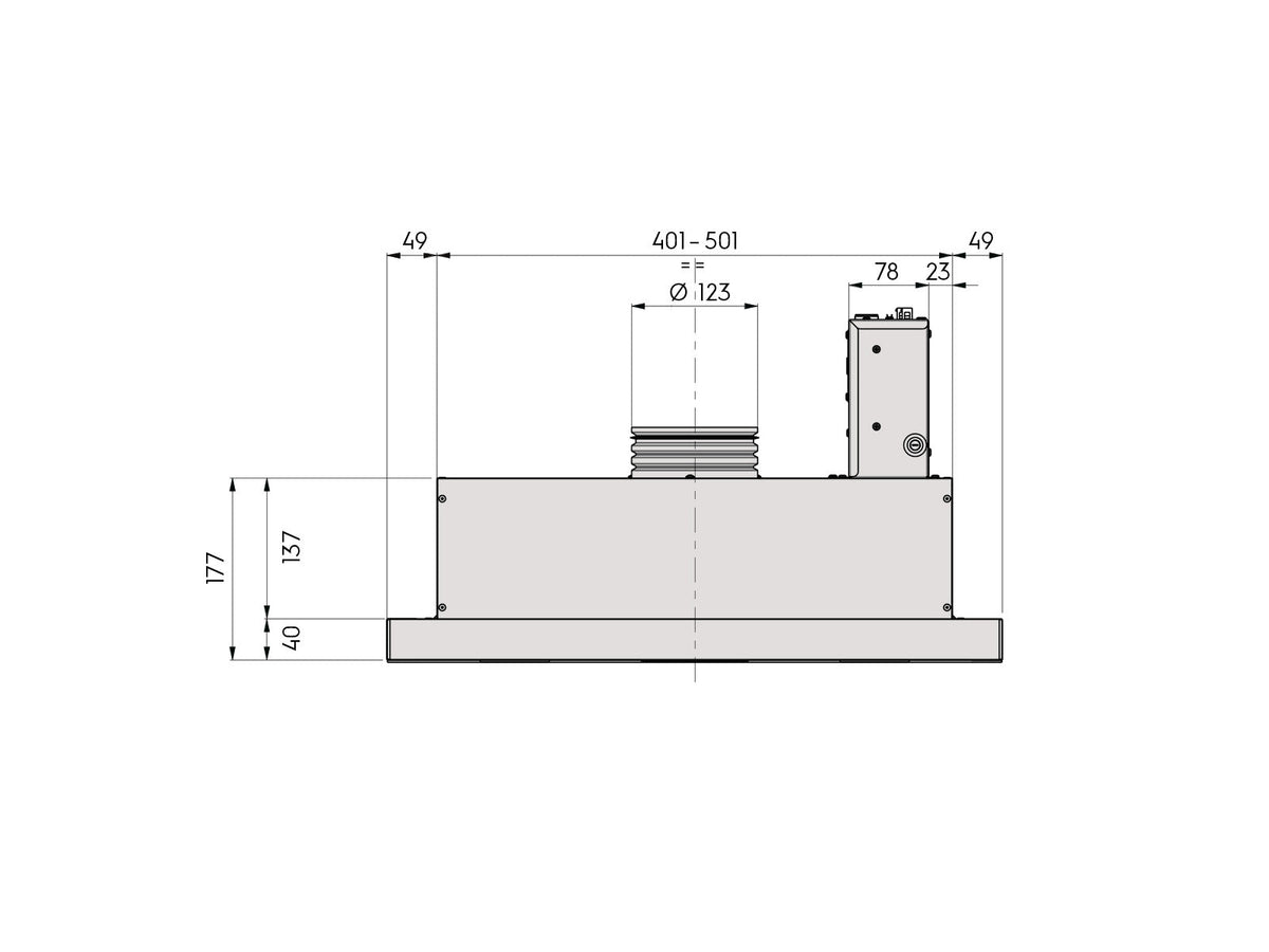 Liesikupu Savo dPH-m2705-W 50 cm Valkoinen - KarelianStore