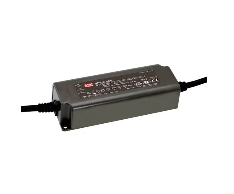 Liitäntälaite Meanwell NPF 24V 60W IP67 - KarelianStore