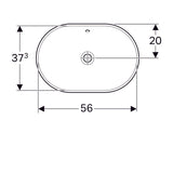 Pesuallas Geberit Variform 600x400x178 mm - KarelianStore