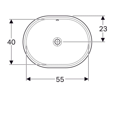 Pesuallas Geberit Variform 625x490x180 mm Tason Alle - KarelianStore