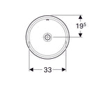 Pesuallas Geberit Variform Keratect 405x420x180 mm Tason Alle - KarelianStore