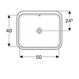 Pesuallas Geberit Variform Keratect 580x490x178 mm Tason Alle - KarelianStore