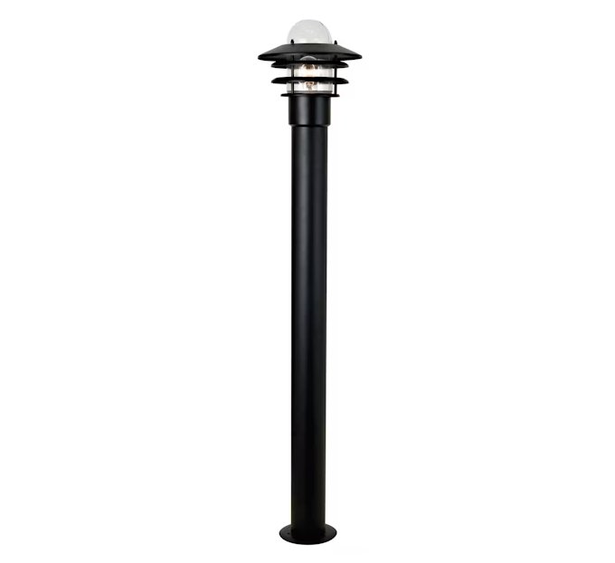 Pihapiirivalaisin Airam Bollard IP44 E27 GLC Musta H1100 - KarelianStore
