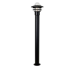 Pihapiirivalaisin Airam Bollard IP44 E27 GLC Musta H1100 - KarelianStore