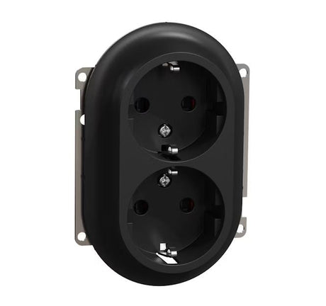 Pistorasia ELKO One 2S 16A IP21 UKJ Musta - KarelianStore
