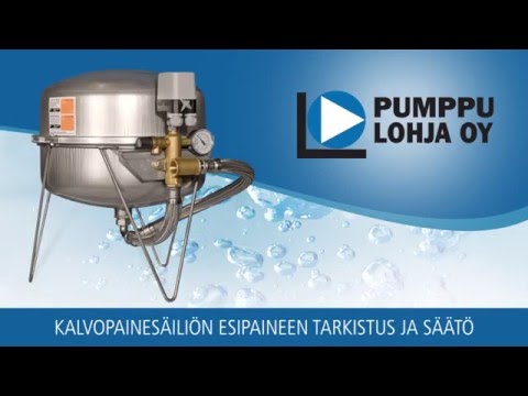 Kalvopainesäiliö Watman RST 120l 6 bar
