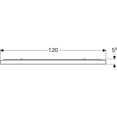 Tasopeili Geberit Xeno2 1200x710 mm - KarelianStore