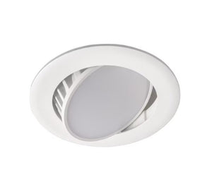 Airam Slim Duo Tilt 8W Suunnattava ja Himmennettävä Valkoinen - KarelianStore