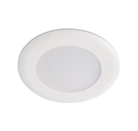 Alasvalo Airam Slim Duo Fix IP44 8W 3000K Valkoinen Himmennettävä - KarelianStore