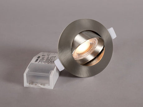 Alasvalo Hide-a-Lite Comfort Twist Tilt IP44 470lm 6.5W Teräs - KarelianStore