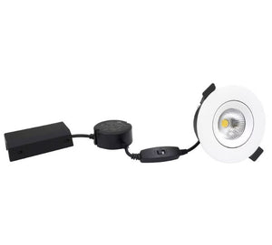 Alasvalo Nordtronic Velia IP44 CCT 27/3/4K 40A 7W WH Eco 6 kpl - KarelianStore