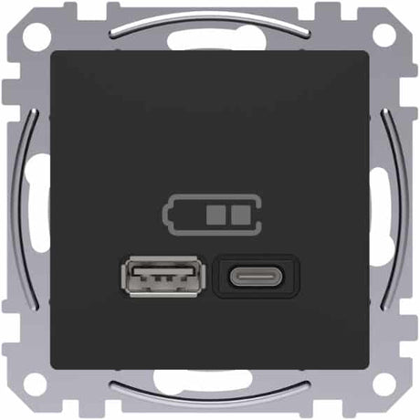 EXXACT USB-Lataus PR, A+C 45W Antrasiitti - KarelianStore