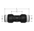 Jatkoliitin Sanipex MT Kompo GF 32x32 PPSU PA - KarelianStore