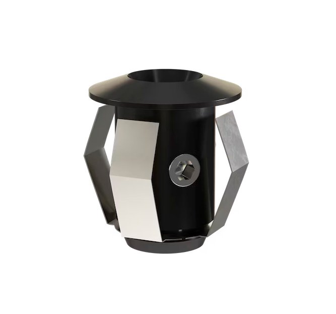 Koristerengas Cariitti Sauna LED CR-03 Musta 6-osainen - KarelianStore