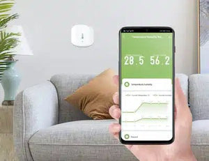 Kosteus ja lämpötila anturi Zigbee - KarelianStore