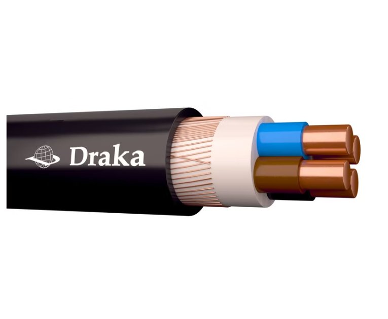 Kuparivoimakaapeli Draka MCMK 4x2.5+2.5 PK150 ECA 150m - KarelianStore
