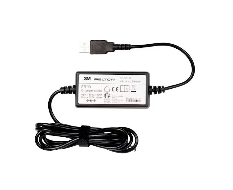 Latauskaapeli 3M Peltor FR09 USB - KarelianStore