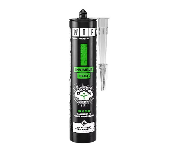 Liima- ja Tiivistysmassa WTF I Invisible Flex 310ml - KarelianStore