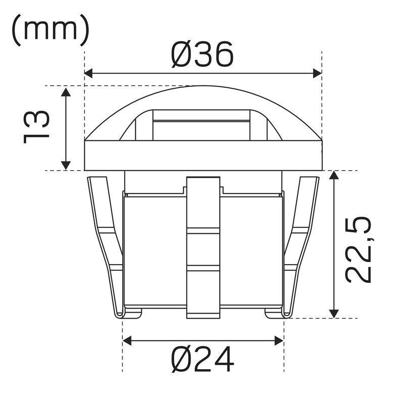 Maavalaisin Hide-a-lite Steplight Garden Kit 12V 4x3lm 4.5W 3000K - KarelianStore