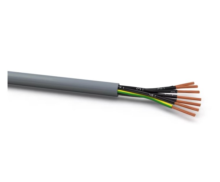 Ohjauskaapeli XBK Y-JZ 4x1 S Harmaa R100 ECA 100m - KarelianStore