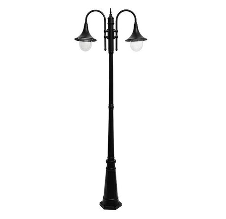 Pihapiirivalaisin Airam Kartano Trumpet Pole E27 75W Musta - KarelianStore