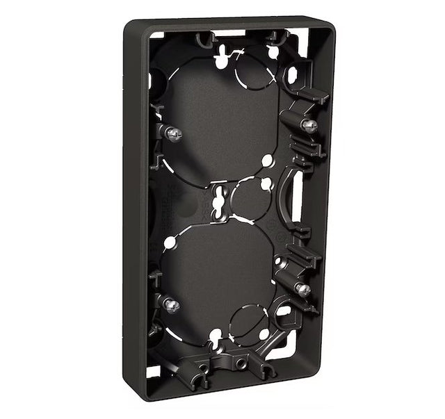 Pintakehys Schneider Electric Exxact 2-osainen Pintakojerasia 21mm Antrasiitti - KarelianStore