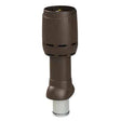 Poistoputki Vilpe Flow 125P/IS/700 Ruskea - KarelianStore