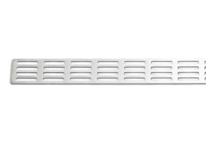 Ritilä Unidrain 1605 Stripe 700mm Harjattu - KarelianStore