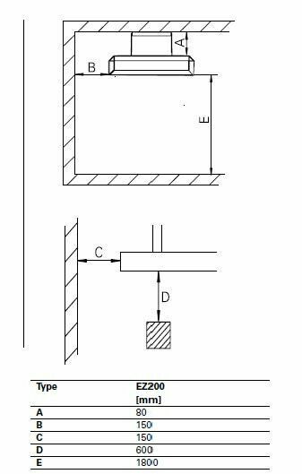 Säteilylämmitin Frico Elztrip EZ22 2200W IP44 282x1520mm - KarelianStore