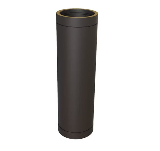 Savupiipun Jatko-osa Jeremias 1m 150mm Musta - KarelianStore