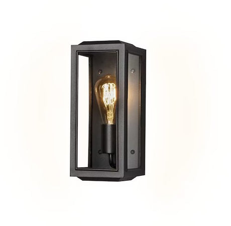 Seinävalaisin Konstmide Carpi 7348-750 IP44 E27 Musta - KarelianStore