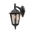 Seinävalaisin Konstmide Firenze 7212-750 IP43 E27 Musta - KarelianStore