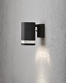 Seinävalaisin Konstmide Modena 7511-750 GU10 IP44 Musta - KarelianStore