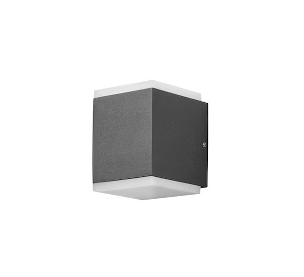 Seinävalaisin Konstmide Monza 7991-370 IP54 2x6W Antrasiitti - KarelianStore