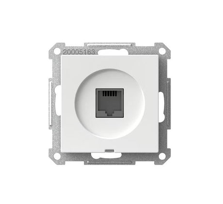 Telerasia Schneider Electric Exxact 1xRJ45 Valkoinen - KarelianStore