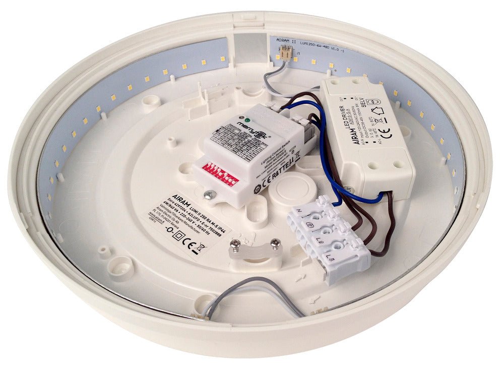 Tunnistinvalaisin Airam Lumi 320 IP44 12W PIR/MS - KarelianStore